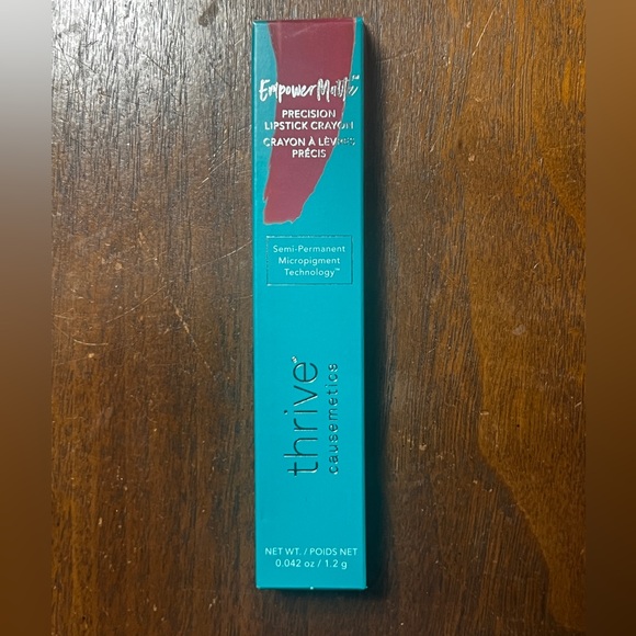 NWT Thrive Causemetics EmpowerMatte Precision Lipstick Crayon in “Linda” - Picture 1 of 4